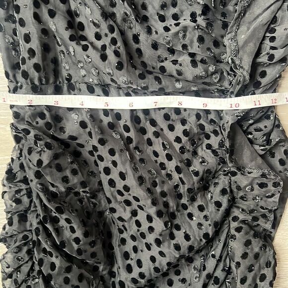 NEW ASTR the label Athens Dress Black Burnout - Picture 12 of 13